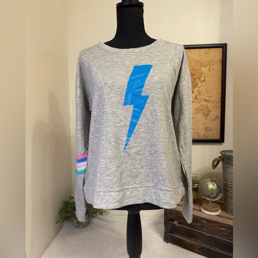 Ava + Esme Lightning Bolt sweatshirt Medium